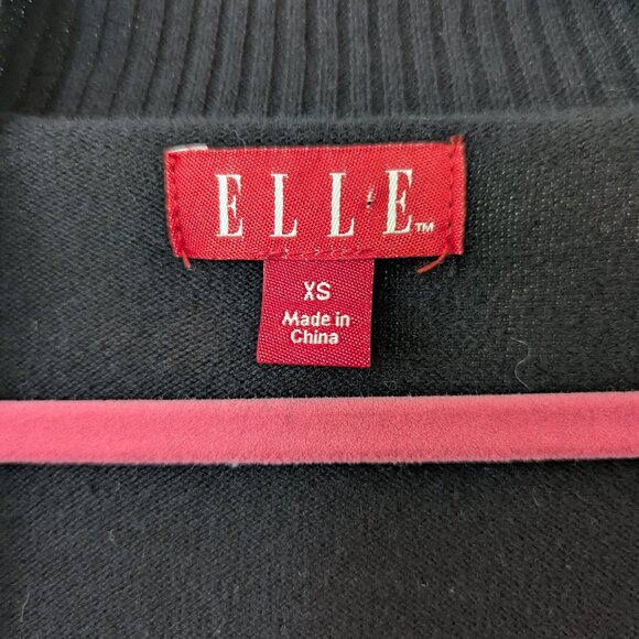 Size XS Elle Black Crop Sequin Cardigan - Picture 2 of 3